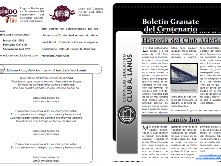 Boletín Granate del Centenario